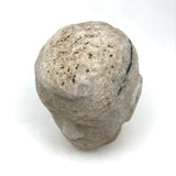 Elusive and Gentle Feeling Carved Marble Head