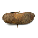 Collection of Three Antique Finely Beaded Sioux Moccasins, As Found