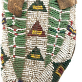 Collection of Three Antique Finely Beaded Sioux Moccasins, As Found