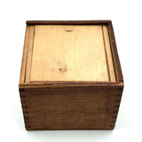 Infinity Box! ASW's 1892 Set of Five Handmade, Jointed Boxes, Very Precisely Nesting