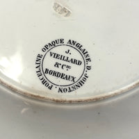 Pair of 19th Century French Rebus Plates with Solutions on Reverse