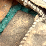 Collection of Three Antique Finely Beaded Sioux Moccasins, As Found