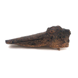 Old Folk Art Carved Found Wood Alligator Head