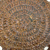Sweet Old Sailor Made Heavily Varnished Knotwork Basket