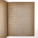 1940s Hunting Records Notebook, Charmingly Detailed (Many Woodchucks!)