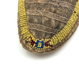 Collection of Three Antique Finely Beaded Sioux Moccasins, As Found
