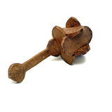 Antique Carved Folk Art Whimsy Rattle (with Extra Good Rattling Sound)