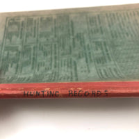 1940s Hunting Records Notebook, Charmingly Detailed (Many Woodchucks!)
