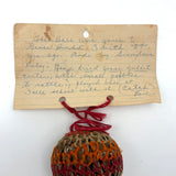 Grandma Ruby's Rattling Yarn Ball Made From Pebble-Filled Goose Gullet