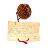 Grandma Ruby's Rattling Yarn Ball Made From Pebble-Filled Goose Gullet