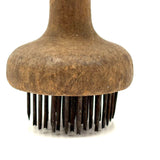 Like An Apple Core Spool with Spikes, Super Satisfying Antique Tenderizer (or Biscuit Pricker), 1876 Patent
