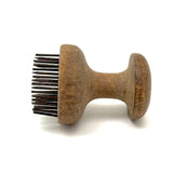 Like An Apple Core Spool with Spikes, Super Satisfying Antique Tenderizer (or Biscuit Pricker), 1876 Patent