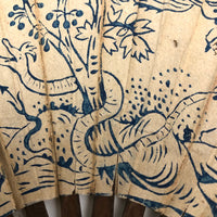 Curious and Unusual 1865 American Civil War Paper Hand Fan