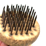 Like An Apple Core Spool with Spikes, Super Satisfying Antique Tenderizer (or Biscuit Pricker), 1876 Patent
