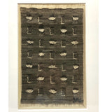 Stunning Photograph of Signed Woven Textile , Newly Framed (One of Two)