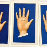Fabulous 1930s Carreras Palmistry Cigarette Cards, Complete Set of 50, Near Mint