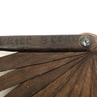 Curious and Unusual 1865 American Civil War Paper Hand Fan