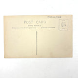 Observation Balloon on Fire, Poignant Annotated Photo of Photo, WWI Real Photo Postcard