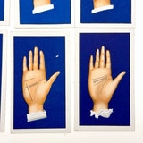 Fabulous 1930s Carreras Palmistry Cigarette Cards, Complete Set of 50, Near Mint