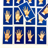 Fabulous 1930s Carreras Palmistry Cigarette Cards, Complete Set of 50, Near Mint