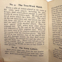 Scarce 1897 Hood's Spelling School Game, Complete, with Extensive Rules Booklet-- and Sarsaparilla Advertising!
