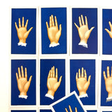 Fabulous 1930s Carreras Palmistry Cigarette Cards, Complete Set of 50, Near Mint