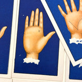 Fabulous 1930s Carreras Palmistry Cigarette Cards, Complete Set of 50, Near Mint
