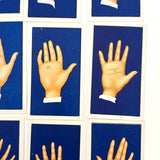 Fabulous 1930s Carreras Palmistry Cigarette Cards, Complete Set of 50, Near Mint