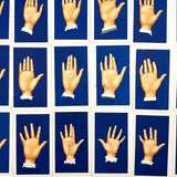 Fabulous 1930s Carreras Palmistry Cigarette Cards, Complete Set of 50, Near Mint