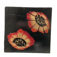 Lot of Stencil Painted Toleware/Theorem Test Designs