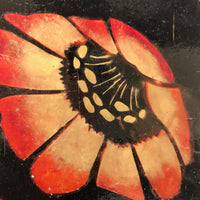 Lot of Stencil Painted Toleware/Theorem Test Designs
