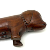 Wonderful Carved Dog With Eight Erect Nipples!