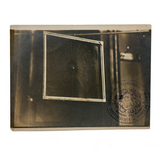 Spider in Web Spun Across Frame, Curious and Beautiful Old Hungarian(?) Photo