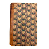 Very Beautiful 1811 Hand-printed Paper Covered German Catechism Book with Fratur Lettered Nameplate