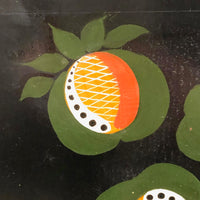 Lot of Stencil Painted Toleware/Theorem Test Designs