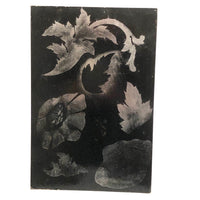 Lot of Stencil Painted Toleware/Theorem Test Designs