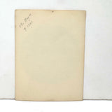 "The Hague, 1921"-- Surveillance Evoking Early Kodak (?) Photo Print on Card