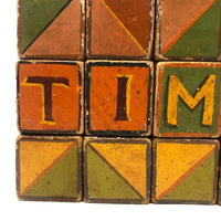 Gorgeous Old Handmade Blocks in Great Palette