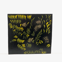 Lot of Stencil Painted Toleware/Theorem Test Designs