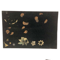 Lot of Stencil Painted Toleware/Theorem Test Designs