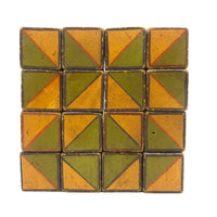 Gorgeous Old Handmade Blocks in Great Palette