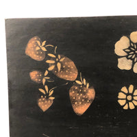 Lot of Stencil Painted Toleware/Theorem Test Designs