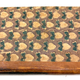 Very Beautiful 1811 Hand-printed Paper Covered German Catechism Book with Fratur Lettered Nameplate