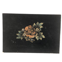 Lot of Stencil Painted Toleware/Theorem Test Designs