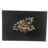 Lot of Stencil Painted Toleware/Theorem Test Designs