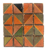 Gorgeous Old Handmade Blocks in Great Palette