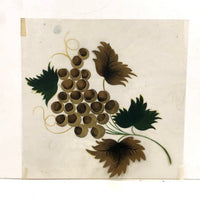 Lot of Stencil Painted Toleware/Theorem Test Designs