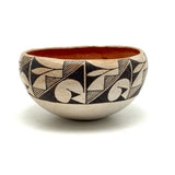 Beautiful c. 1940s Acoma Pueblo 7 Inch Diameter Bowl