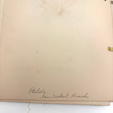 Victorian Sea Moss Specimens Album with Manuscript Poems, Boothbay Harbor and Nantucket