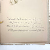 Victorian Sea Moss Specimens Album with Manuscript Poems, Boothbay Harbor and Nantucket